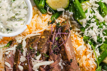 Load image into Gallery viewer, Steak with Cauliflower Rice Pilaf (Keto)