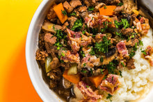 Load image into Gallery viewer, Beef Bourguignon with Bacon & Mashed Potatoes (Full Nutrition)