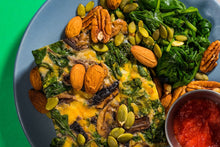 Load image into Gallery viewer, Cheesy Mushroom & Spinach Frittata (Keto)