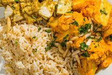 Load image into Gallery viewer, Cauliflower, Spiced Tofu & Sweet Potato Curry (Full Nutrition)