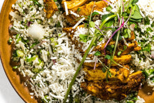 Load image into Gallery viewer, Cauliflower Tabbouleh with Greek Chicken Thighs (Keto)
