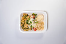 Load image into Gallery viewer, Hummus, Tempeh & Vegetable Bowl (Low Carb)