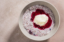 Load image into Gallery viewer, Creamy Coconut and Berry Chia Pudding (Keto)