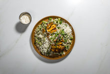 Load image into Gallery viewer, Cauliflower Tabbouleh with Greek Chicken Thighs (Keto)