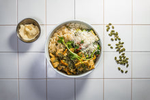 Load image into Gallery viewer, Hummus, Tempeh & Vegetable Bowl (Low Carb)