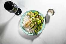 Load image into Gallery viewer, Garlic Lemon Cod with Roasted Vegetables (Full Nutrition)