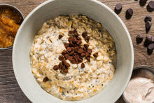 Load image into Gallery viewer, Peanut Butter & Chocolate Chip Overnight Oats (Low Carb)