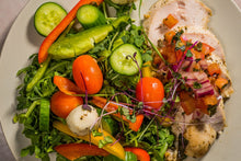 Load image into Gallery viewer, Bruschetta Chicken & Arugula Salad (Keto)