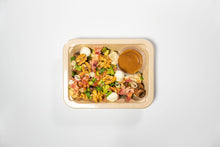 Load image into Gallery viewer, Cheesy Bacon and Vegetable Bowl with Balsamic Dressing (Keto)