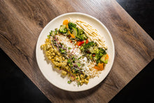 Load image into Gallery viewer, Hummus, Tempeh & Vegetable Bowl (Low Carb)