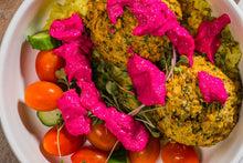 Load image into Gallery viewer, Falafel & Beet Hummus Bowl (Plant-Based)