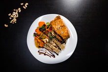 Load image into Gallery viewer, Teriyaki Salmon with Brown Rice & Vegetables (Full Nutrition)