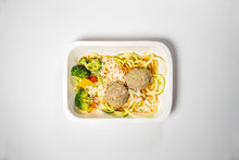 Load image into Gallery viewer, Cheesy Pork Meatballs with Zoodles (Keto)