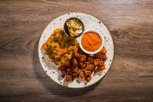 Load image into Gallery viewer, Chickpea Scramble with Hashbrowns (Plant-Based)