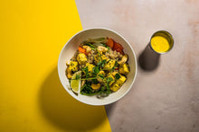 Load image into Gallery viewer, Kale, Quinoa & Curried Tofu Bowl (Plant-Based)