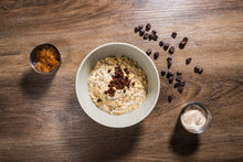 Load image into Gallery viewer, Peanut Butter & Chocolate Chip Overnight Oats (Low Carb)