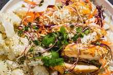 Load image into Gallery viewer, Chipotle Chicken with Coleslaw & Cauliflower (Keto)