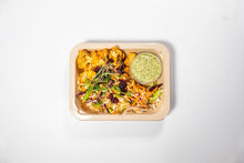 Load image into Gallery viewer, Spicy Cauliflower with Celery, Carrot & Cabbage Salad (Plant-Based)