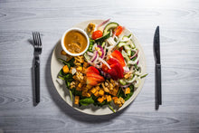 Load image into Gallery viewer, Strawberry & Tofu Balsamic Spinach Salad (Plant-Based)