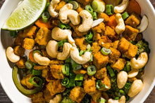 Load image into Gallery viewer, Soy Ginger Tempeh with Coconut Rice (Plant-Based)