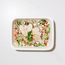 Load image into Gallery viewer, Keto Grilled Chicken with Cauliflower Tabbouleh - 400g
