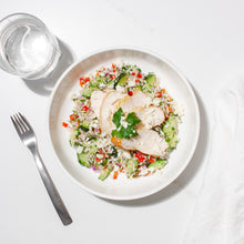 Load image into Gallery viewer, Keto Grilled Chicken with Cauliflower Tabbouleh - 400g

