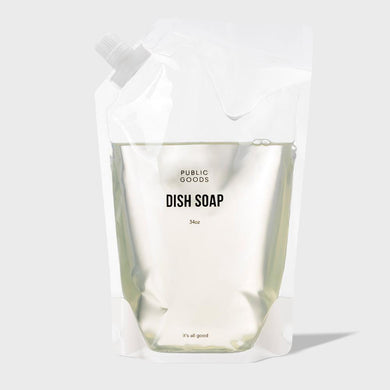 Dish Soap Refill 34 fl oz Household Public Goods 
