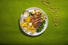 Load image into Gallery viewer, Steak &amp; Turmeric Cauliflower (Keto)
