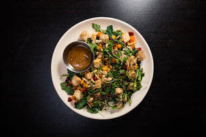 Balsamic Tofu & Squash Salad (Plant-Based)