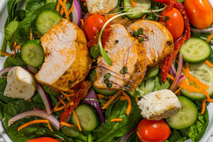 Chicken & Sun-Dried Tomato Salad (Full Nutrition)