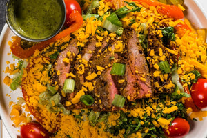 Fajita Steak Salad (Keto)