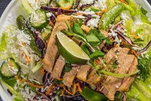 Load image into Gallery viewer, Pork &amp; Feta Cabbage Salad with Cilantro Lime Dressing (Keto)
