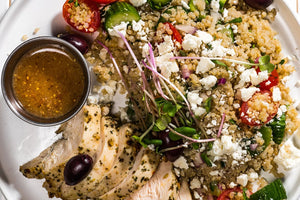 Italian Chicken with Quinoa Salad (Full Nutrition)
