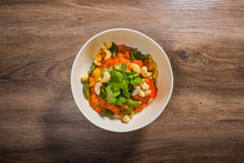 Load image into Gallery viewer, Chopped Veggie Salad With Tempeh &amp; Hummus (Plant-Based)
