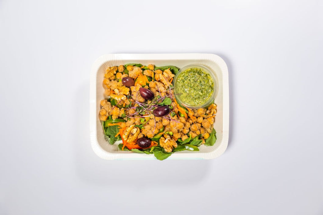 Green Goddess Chickpea Bowl (Plant-Based)