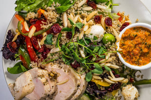 Quinoa Chicken Salad Bowl (Full Nutrition)