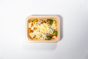 Cheesy Vegetable Pasta (Full Nutrition)