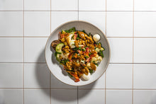 Load image into Gallery viewer, Cheesy Bacon and Vegetable Bowl with Balsamic Dressing (Keto)
