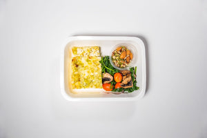 Leek & Goat Cheese Frittata (Keto)