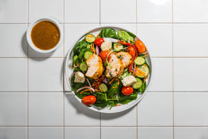 Chicken & Sun-Dried Tomato Salad (Full Nutrition)