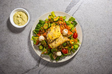 Load image into Gallery viewer, Saffron Cod with Rainbow Salad (Keto)
