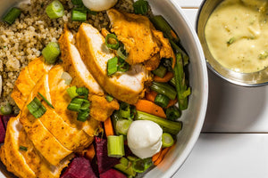 Cajun Chicken & Vegetable Buddha Bowl (Low Carb)