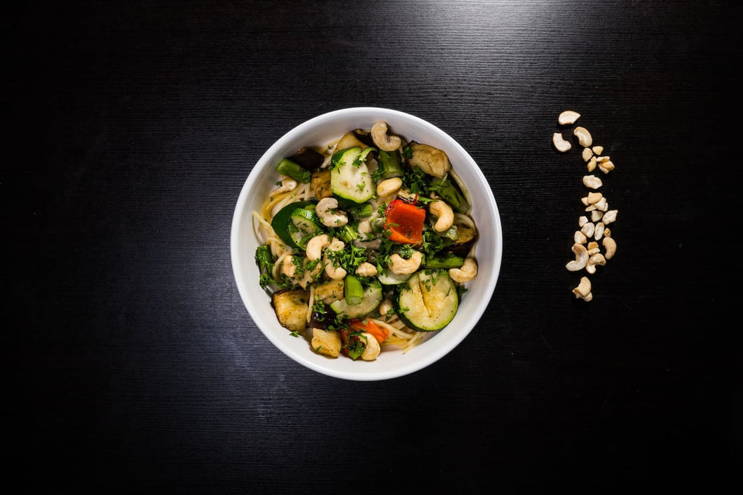 Pasta with White Bean 'Cream' Sauce (Plant-Based)